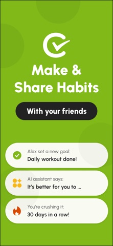 Habit Tracker: Coolio Habits Screenshot 1 of 7