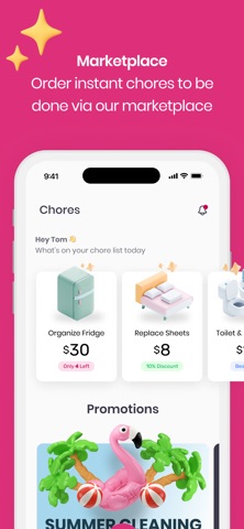 Faireez - Home Cleaning iPhone screenshot
