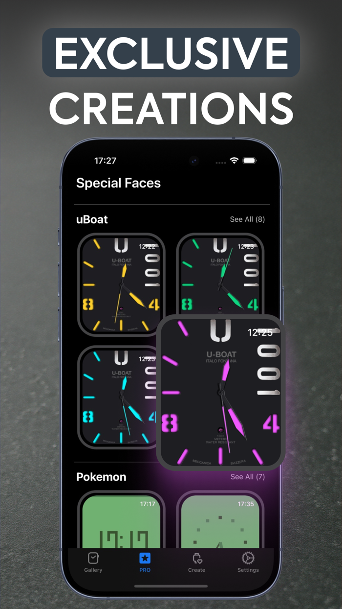 Luxury Watch Faces Gallery 1