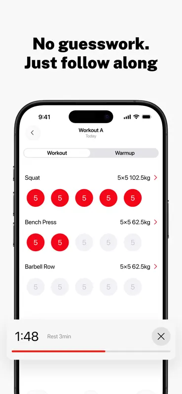 StrongLifts 5x5 Workout Plan screenshot 2 of 10