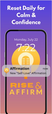 Rise & Affirm: Daily Calm screenshot