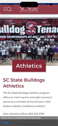 MyBulldog App screenshot