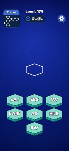 Hexa Words: Pair Puzzle iPhone screenshot