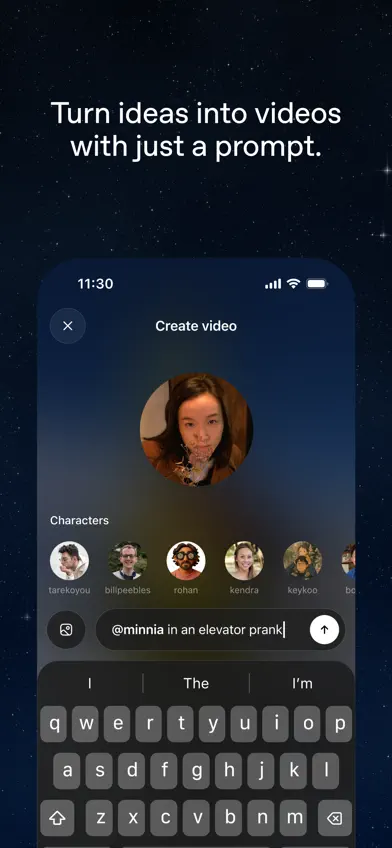 Sora by OpenAI screenshot 2