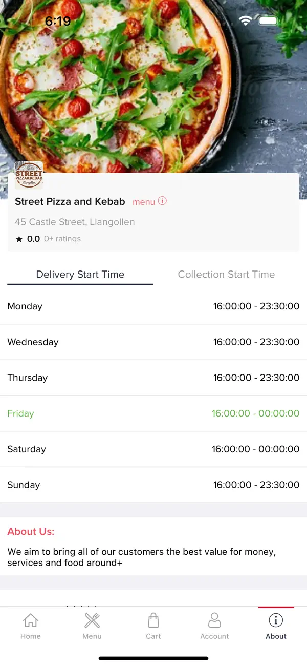 Screenshot #3 pour Street Pizza & Kebab