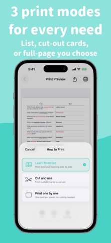 Tanpri - Printable Flashcards Screenshot 4 of 7
