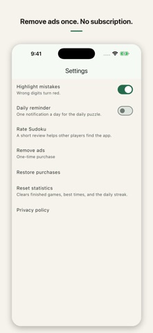 Sudoku: Daily Offline Puzzles screenshot 5