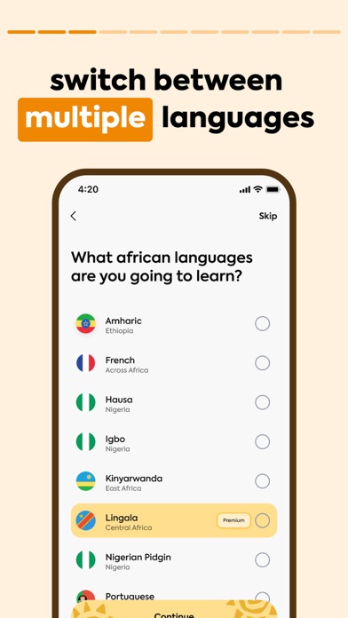App screenshot