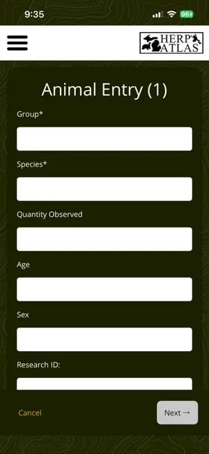 Michigan Herp Atlas screenshot 1