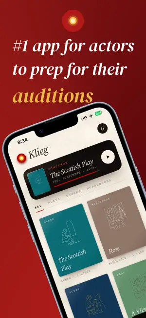 Klieg: The actor's toolbox screenshot 1
