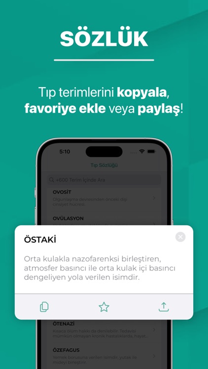 Tıp Terimleri Sözlüğü & Testi