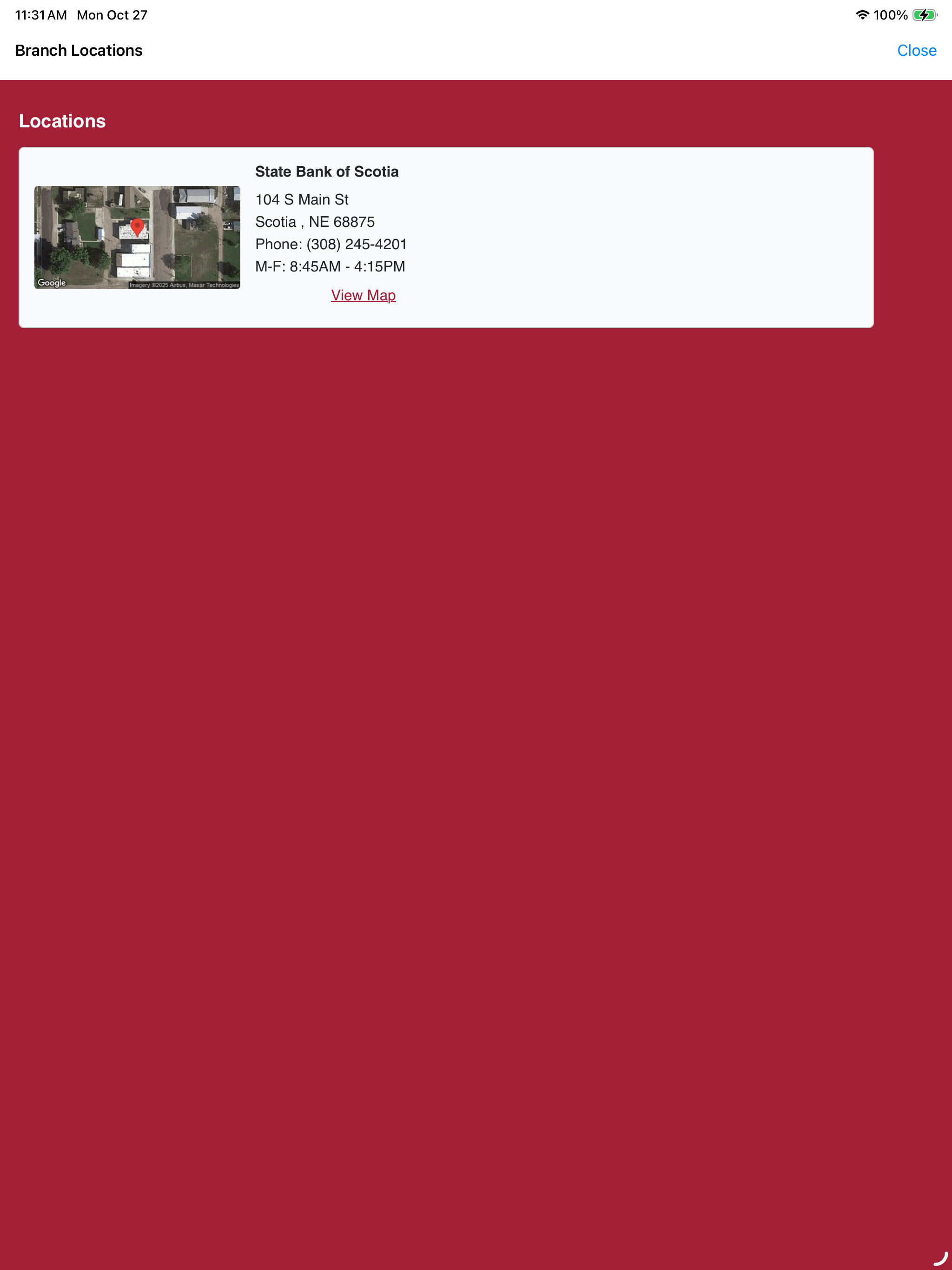 State Bank of Scotia Mobile screenshot 12