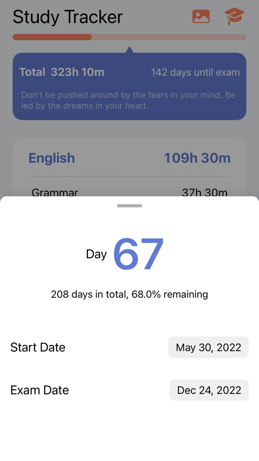 #7. Study Tracker - Plan & Record (iOS) Podle: Zhengzhou Sibo Intelligent Technology Co., Ltd.