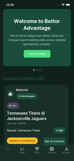 Bettor Advantage screenshot 3