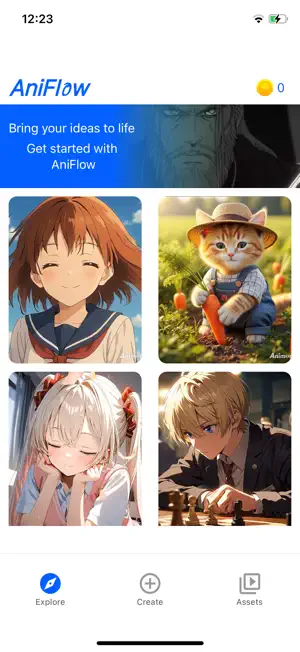 AniFlow - AI Anime Video Maker screenshot 1