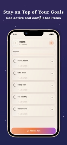 AutoList: AI Powered List screenshot