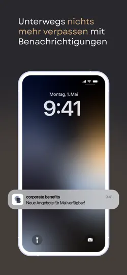 Screenshot von Corporate Benefits auf dem iPhone 6