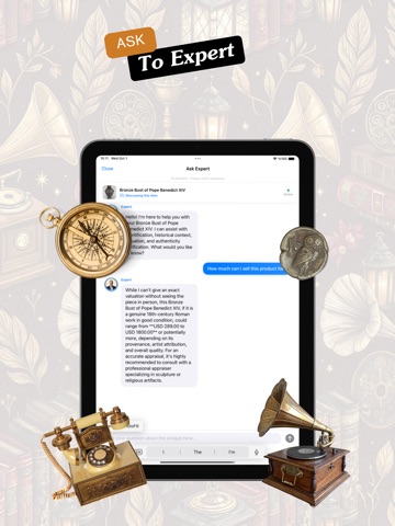 Antique Identifier - Appraisal iPad screenshot