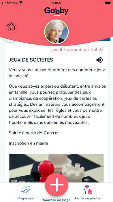 Gabby Famille Screenshot