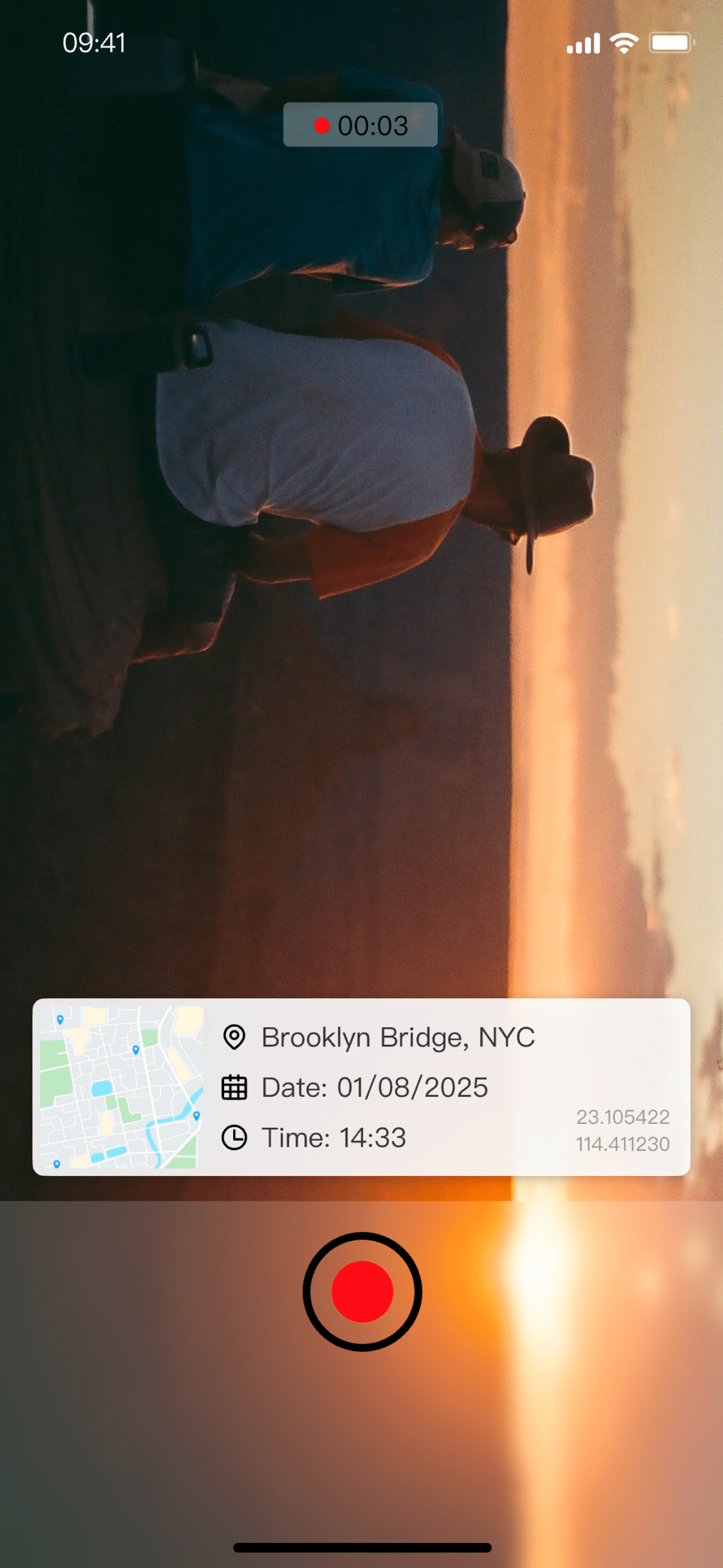 Timestamp Camera . screenshot 3