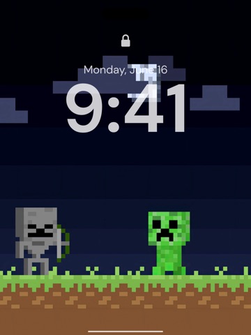 Crafty:Wallpaper for Minecraft iPad screenshot