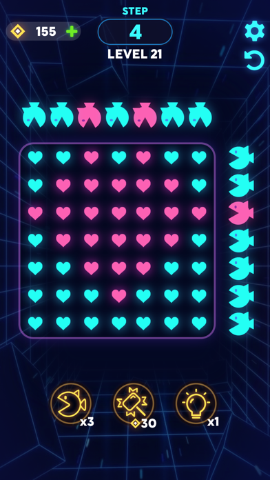 Beanfish: Clear the Color Dots Screenshot