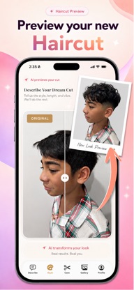 Hairstyle Try On - Hair AI Cut screenshot 3