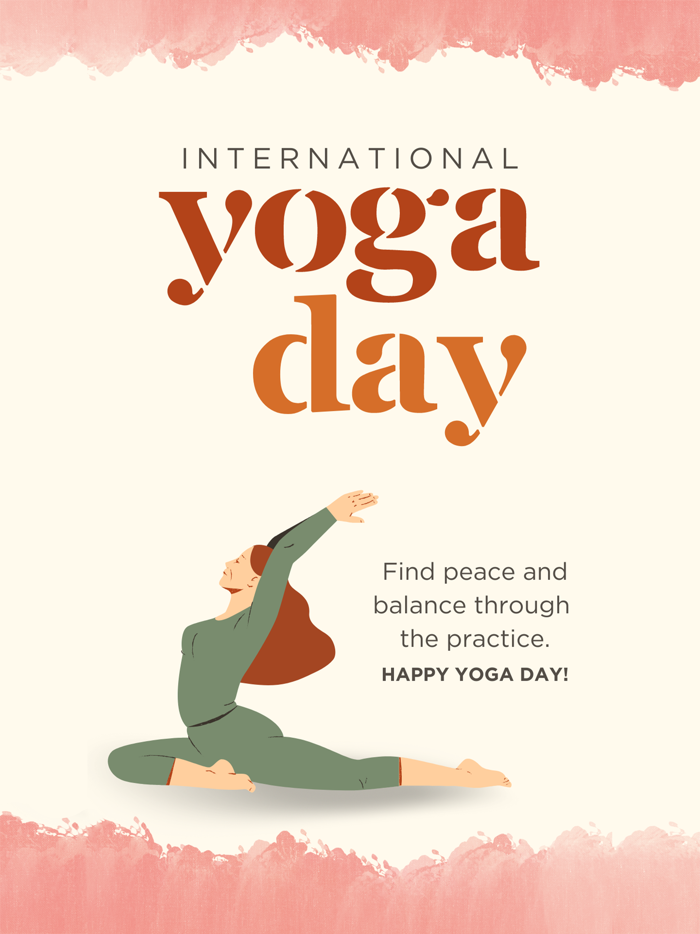 Yoga Day Stickers - WASticker