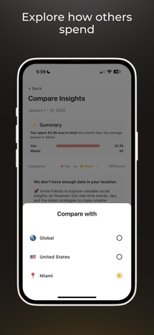 Savi Finance iPhone screenshot