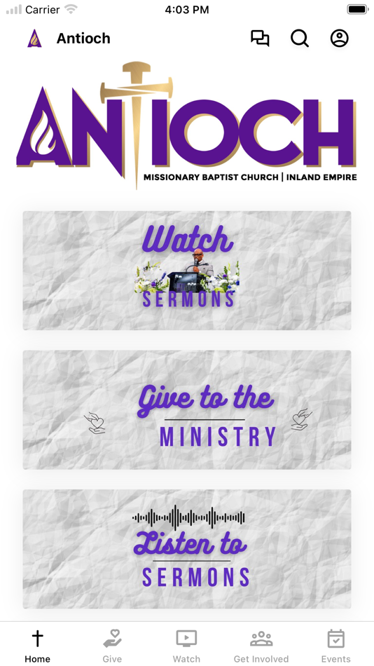 #1. Antioch Anytime Everywhere (iOS) Podle: Antioch Missionary Baptist Church (California)
