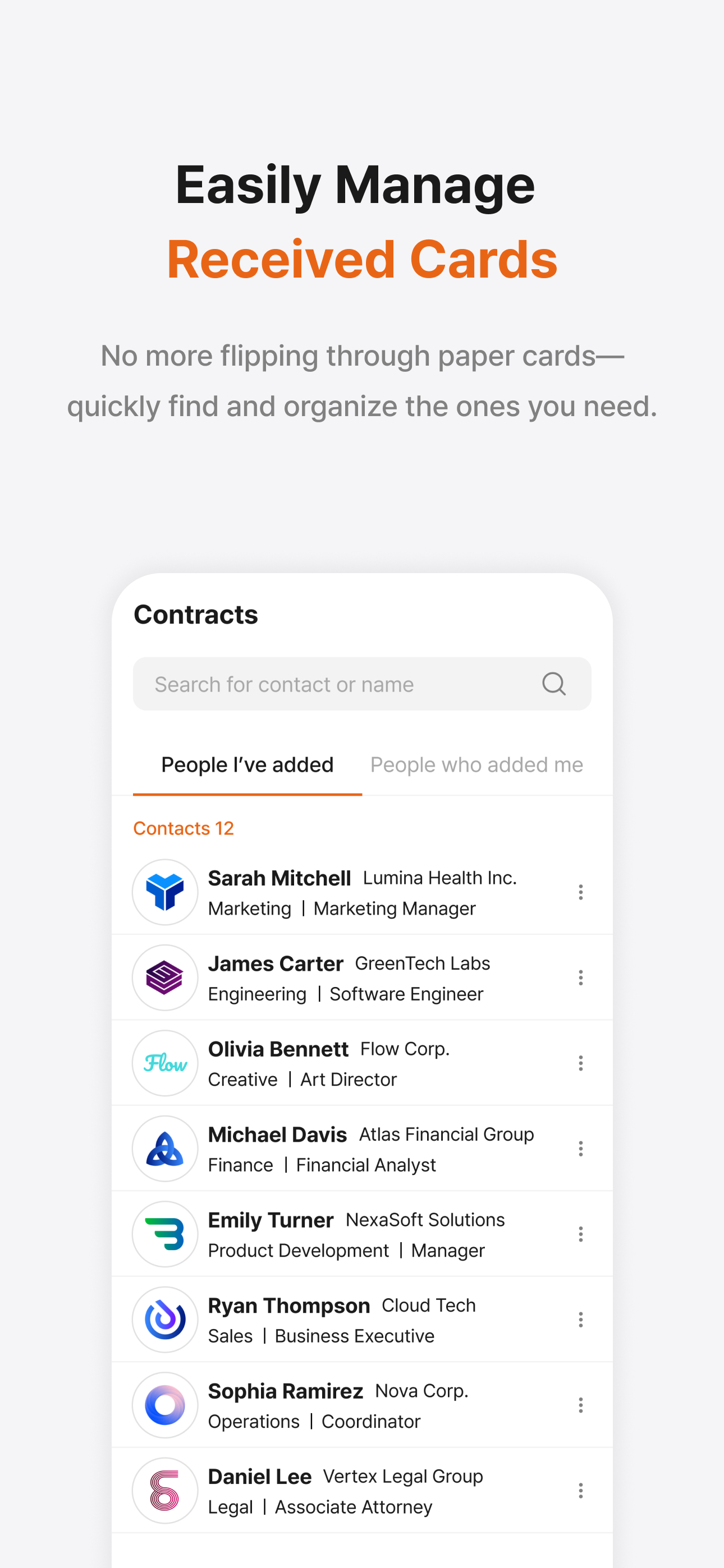 TaraBizCard screenshot 4