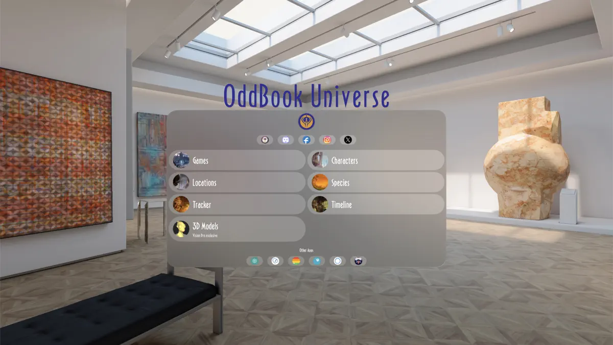 OddBook Universe screenshot 1