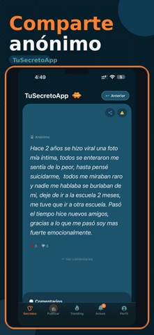 TuSecretoApp Screenshot 5 of 9