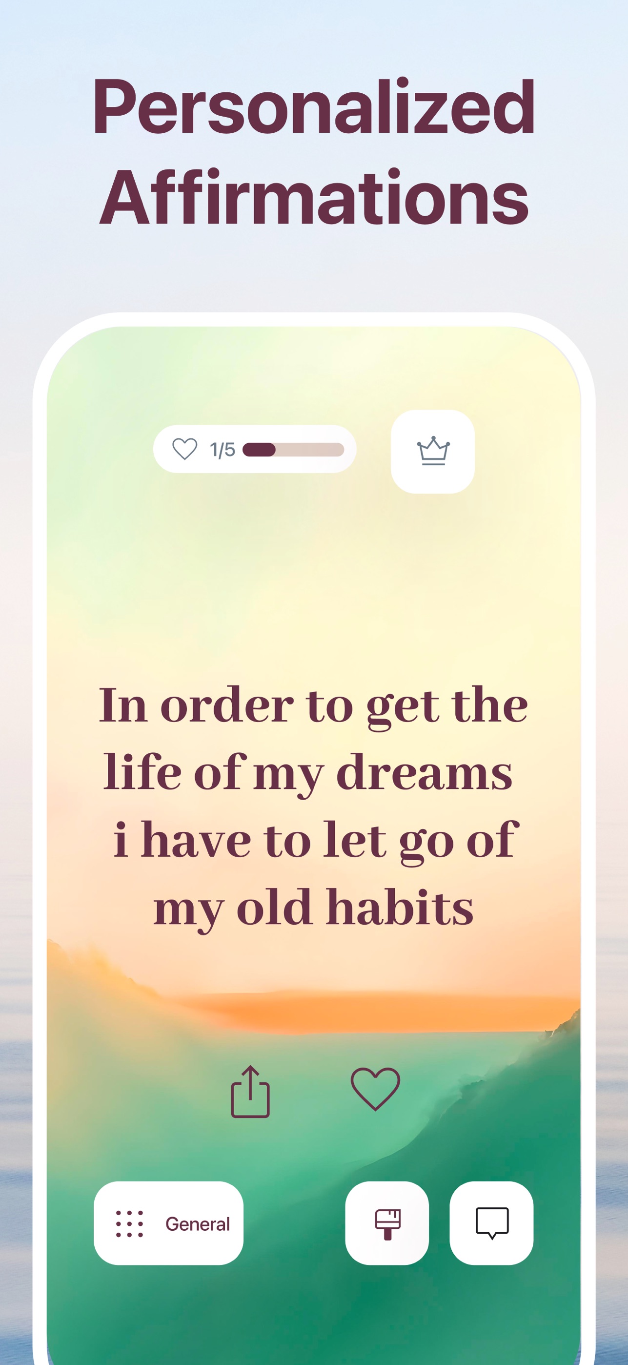 Screenshot 2 of Boostly - Daily Affirmations