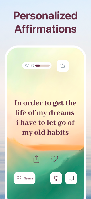 Boostly - Daily Affirmations Screenshot 2 of 6
