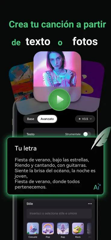 Songdio - creador de música AI screenshot 2 of 8