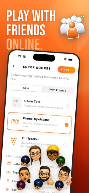 10Pin: Bowling Score Keeper screenshot 2