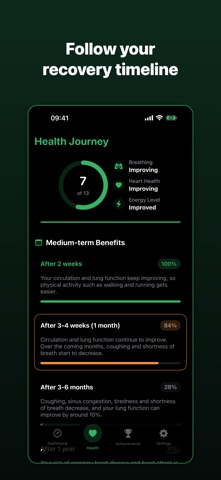 SmokeFree: Quit Smoking Timer Screenshot 2 of 3