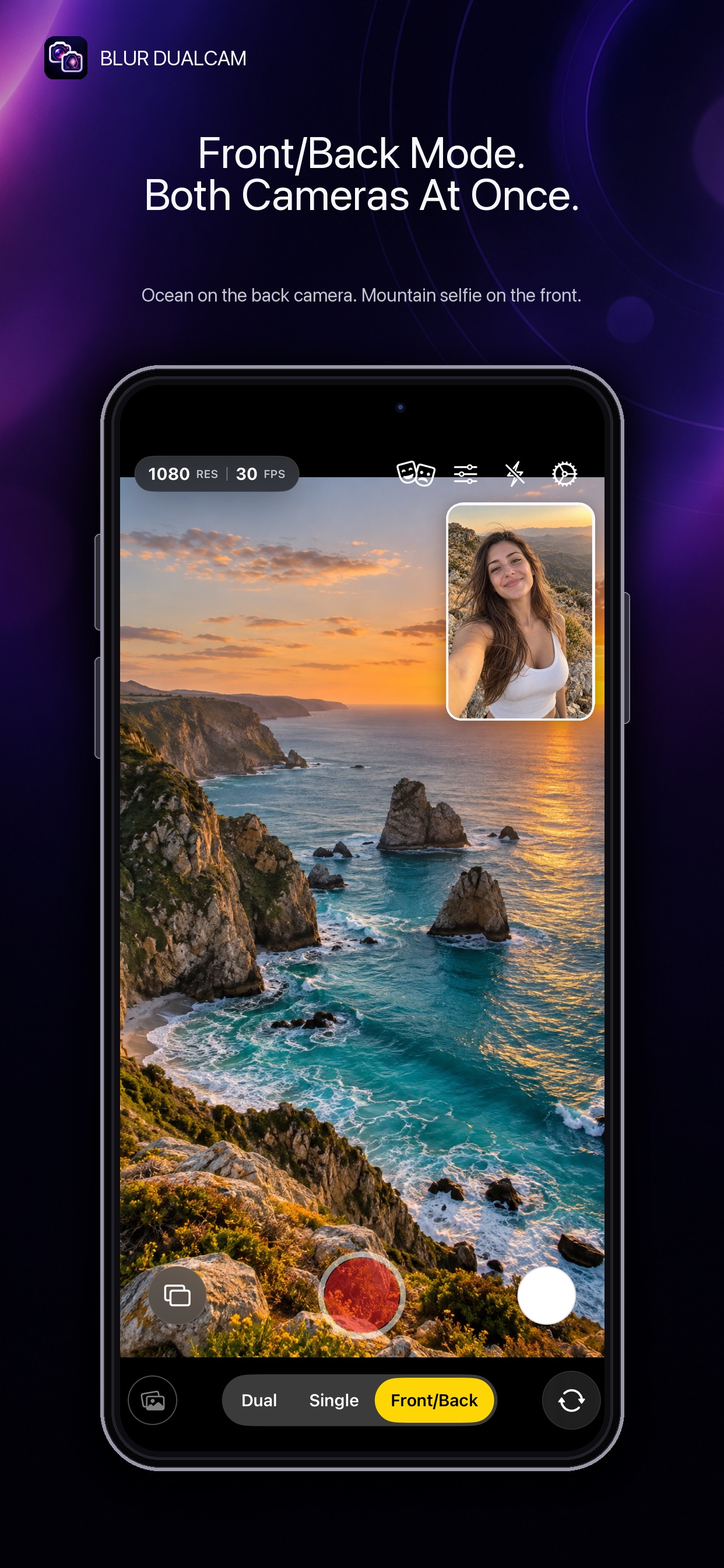 Screenshot 1 of Blur Dualcam
