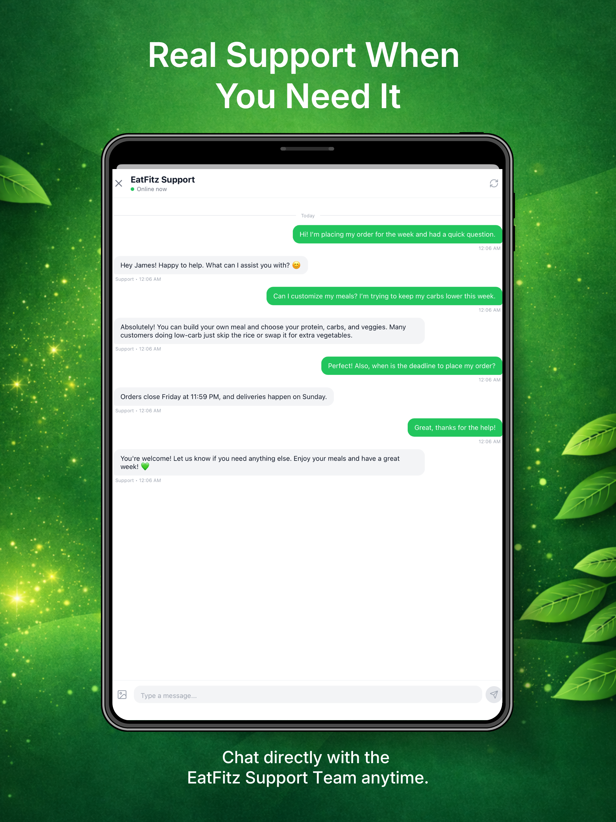 EatFitz – Healthy Meal Prep