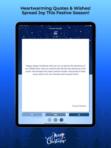 Christmas Countdown x AI Photo iPad screenshot