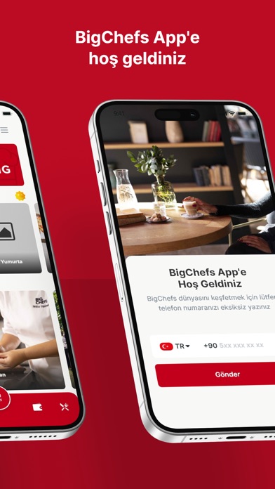 BigChefs App Screenshot