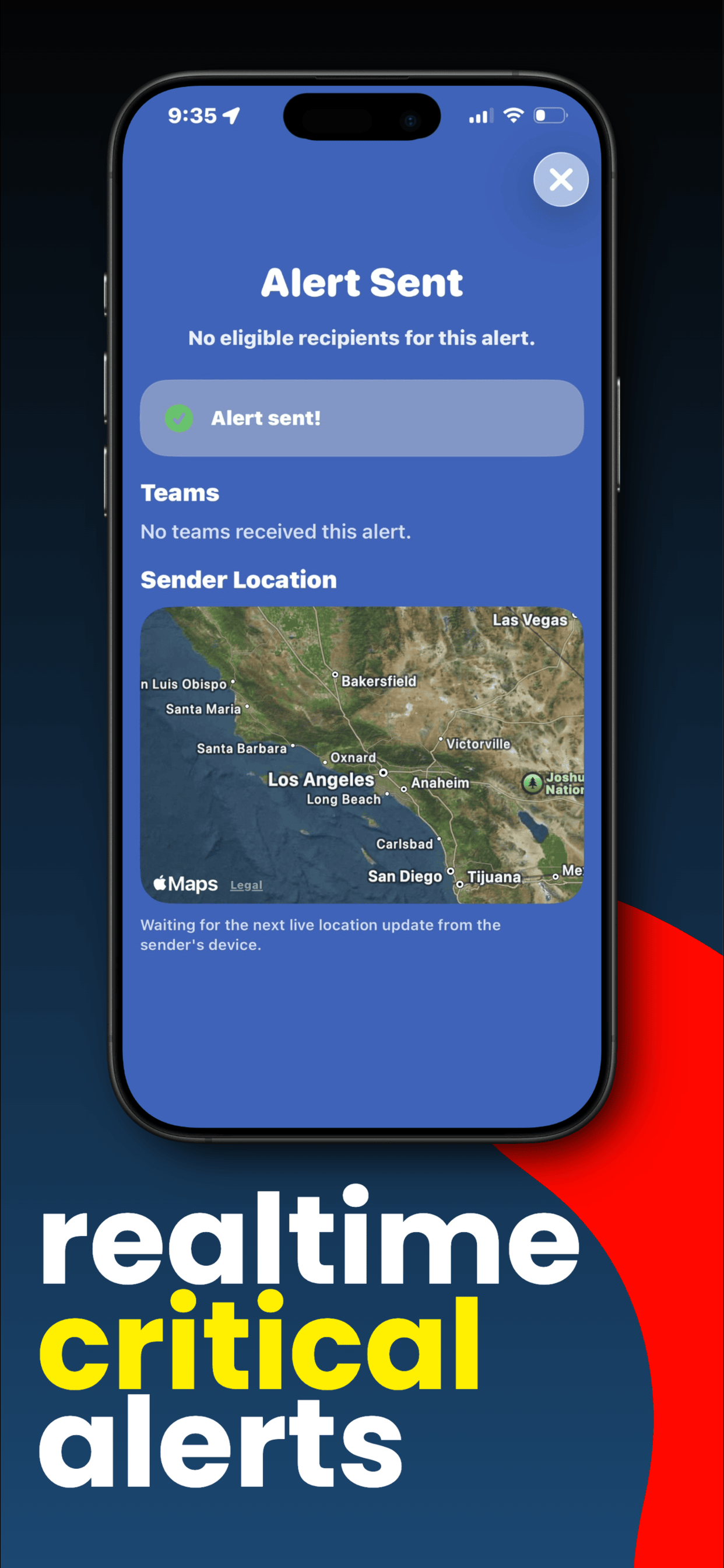 InstAlert - Panic Button screenshot 3