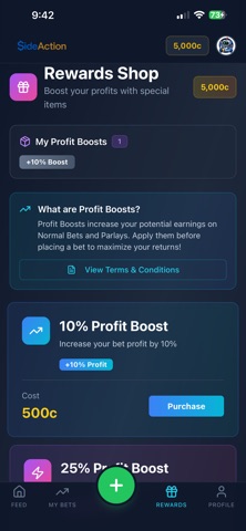 SideAction Bet Screenshot 5 of 9