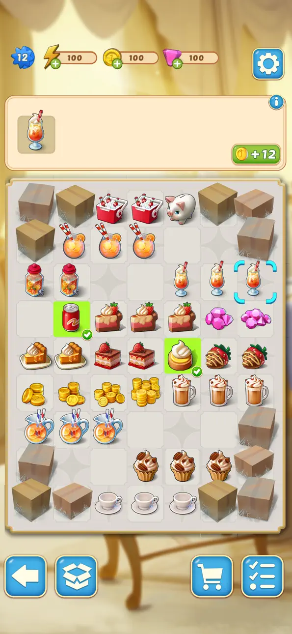 Merge Mansion: Puzzles & Story iOS Mod IPA screenshot 5 - iOS game interface