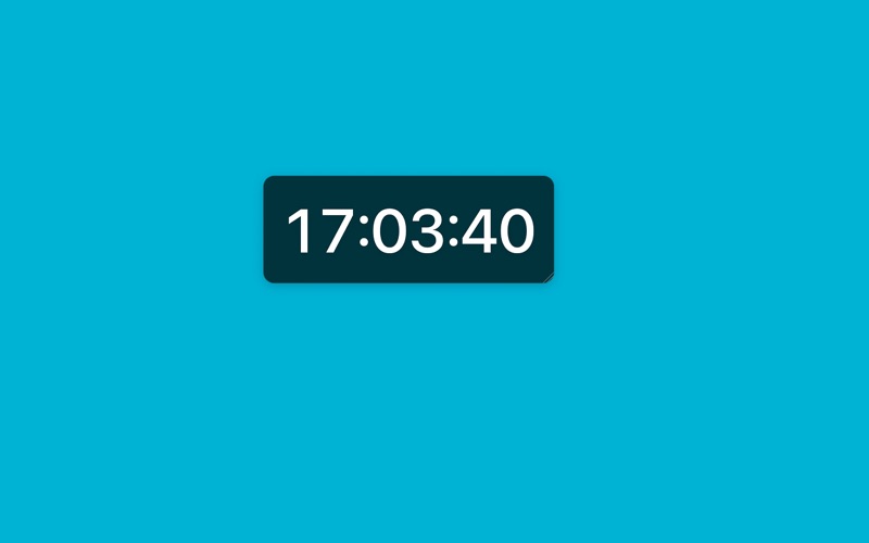 AeroClock screenshot