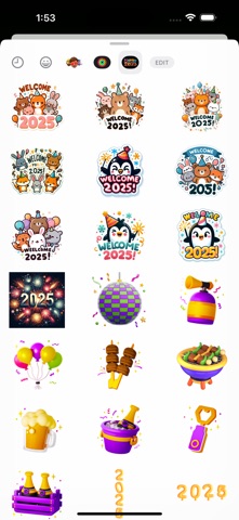 Happy New Year 2025 - WSticker screenshot