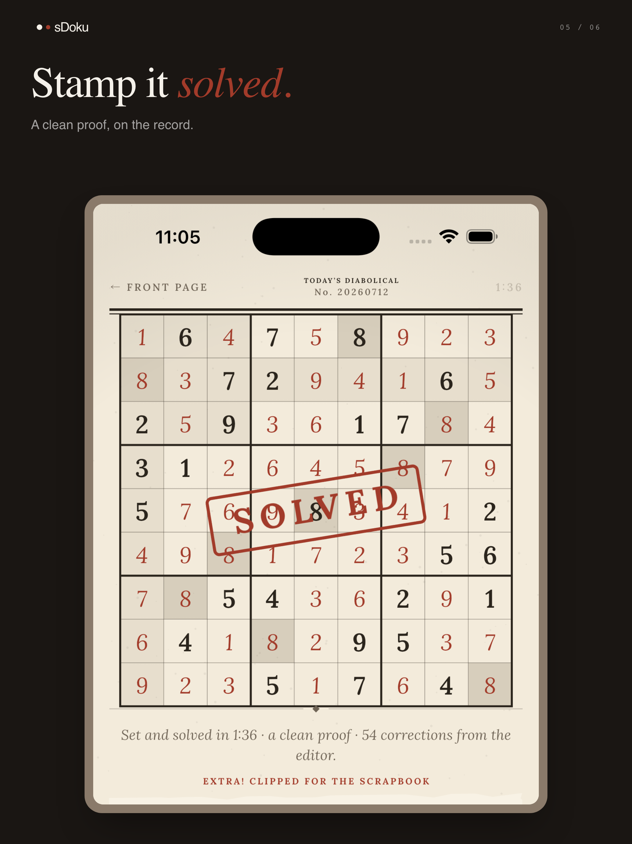 sDoku: The Sudoku Broadsheet screenshot 11