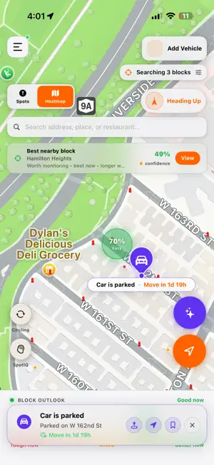 aSpot - Find Street Parking screenshot 2