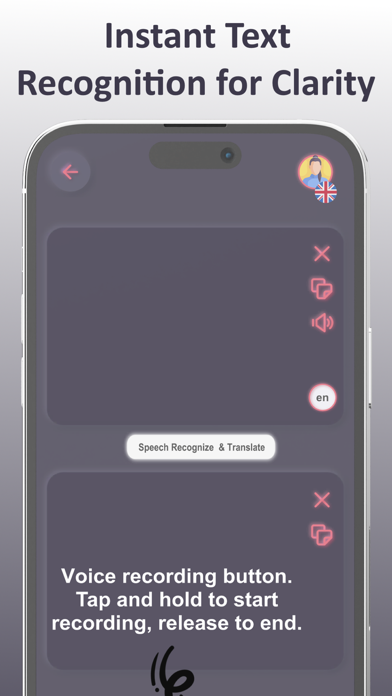 Live Voicely Translator Screenshot